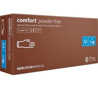 Comfort PF Lot de 100 gants d'examen en latex non poudrés Taille L