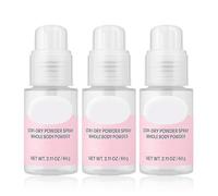 Comfort Powder, Stay Dry Powder Spray, poudre corporelle contre les frottements et la transpiration, absorption de l'humidité et contrôle des odeurs, pas de formation de grumeaux, spray pratique, pour