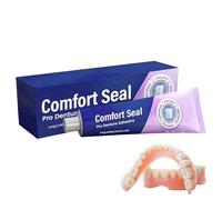 Comfort Seal Pro Colle pour prothèses dentaires 40 g Gel adhésif thermoplastique longue durée et forte adhérence pour fausses dents