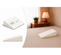 Comfort Sleep | Coussin cale Anti-Reflux 60x38x9 cm Oreiller cale Anti-coliques - Oreiller cale Blanc Repos intégré Housse déhoussable Extra Douce