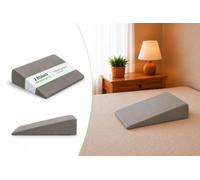 Comfort Sleep | Coussin cale Anti-Reflux 60x38x9 cm Oreiller cale Anti-coliques - Oreiller cale Gris Repos intégré Housse déhoussable Extra Douce
