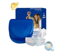 Comfort Snore Guard - Anti Snoring Mouthpiece for Peaceful Sleep | Silicone with Eva Build, Clenching Protector Design, Box Storage, Sleeping Aid for Men, Women, Travel Daily Use