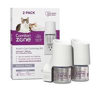 Comfort Zone Diffuseur Chat Multi-Chats : kit Maison (2 diffuseurs et 2 recharges)
