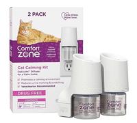Comfort Zone Kit d'économies apaisantes pour chat : 2 diffuseurs et 2 recharges