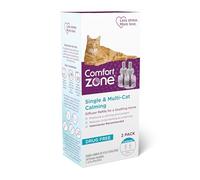 Comfort Zone Lot de 2 recharges apaisantes pour chat unique et multiple pour une maison apaisante 96 ml