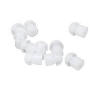 Comfortab Lot de 20 embouts de rechange en silicone souple pour aides auditives et amplificateurs de son derrière la boîte de poche Lavables antistatiques amovibles remplaçables