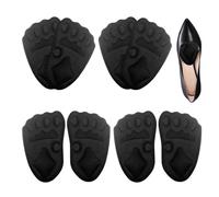 Comfortable High Heel Shoe Inserts, 4-Pair Soft Relief Pads for All-Day Comfort, Cushioned Inserts for Women’s Heels, Ideal for Office, Weddings, Travel, Outdoor Events, Dating, or Party Wear