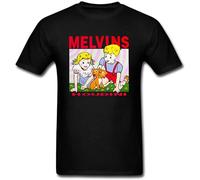 Comfortable Houdini Melvin Band Band Men's Clothing Unisex 100% Cotton Short-Sleeve T-Shirts Black S