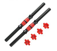 Comfortable Material: Its inner layer is made of solid steel tube and its outer layer is made of ABS. The dumbbell bar provides you with a better exercise experience. The comfortable grip can protect