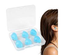 Comfortable Sleep Earplugs, Moldable Noise Blockers, Protection Waterproof | Flexible Silicone Sound Shield, Design with Modern Finish, Effective Protection for Travel and Work