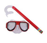 Comfortable Snorkel Set - Junior Youth Diving Gear | Safe High-Clarity Goggles & Snorkel Combo | Material Construction | Ergonomic Fit for & Swimming | for Kids & Beginners