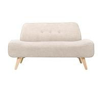 Comfortable Upholstered Loveseat, 2-Seater Compact Sofa Space-Saving Couch Modern for Living Room/Bedroom(3,135x71x72cm)