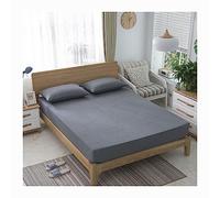 Comfortica Classics Drap-housse Queen 100 % coton avec élastique tout autour du lit Tissu satiné soyeux doux Convient pour les matelas jusqu'à 8,7 pouces de literie (Couleur : O, Taille : Queen)