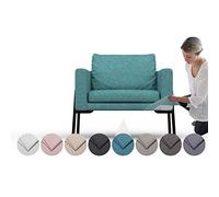 comfortly | Lot de 3 housses de rechange robustes pour fauteuil Koarp, tissu Nano-Tech durable et anti-taches, facile à nettoyer et à remplacer (mélanges de cachemire) (essence)