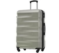 ComfortXL Valise Rigide, Valise à roulettes, Bagage De Voyage, Bagage à Main 4 Roues, Matériau Abs,Vert Doré
