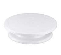 Comforty Plateau à gâteau rotatif 28 cm blanc Plateau tournant pour gâteau