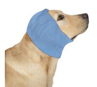 COMFPET Enrouleur d'oreille pour chats et chiens, pour hématome auriculaire, cache-oreilles pour animaux de compagnie, bleu, taille M