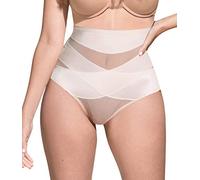 COMFREE Culotte Sculptante Ventre Plat Gaine Amincissante Serre Taille Invisible Panty Minceur Gainante Femme Body Shapewear Beige L