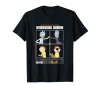 Comfrontation interdimensionnelle et aventures multivers RICK & MORTY T-Shirt