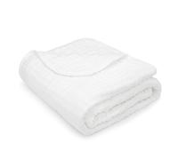 Comfy Cubs Couverture en Mousseline pour bébé, emmaillotage pour Nouveau-nés et Tout-Petits, Grande Housse de 102 x 102 cm, 6 Couches de Douceur en Peluche pour l'emmaillotage, la réception ou Le