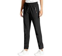 Comfy Fit Stretch Active Pants for Women Over 50, Women's Ultra Stretch Breathable Casual Pants (Black-Straight*1pcs,TTG)