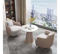 Comfy Home Furniture Sofa Set,Modern Floor with Metal Legs, Seat and Coffee Table for Living Room, Balcony, Patio(5)