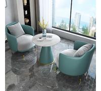 Comfy Home Furniture Sofa Set,Modern Floor with Metal Legs, Seat and Coffee Table for Living Room, Balcony, Patio(1)