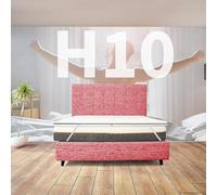 Comfy Line Topper rigide pour lit double 1100 x 200 cm, très haut orthopédique, même pour poids extra haut 10 cm | Topper déhoussable hypoallergénique avec élastiques pour fixation - Mod FISIO H10