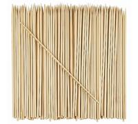 Comfy Package Lot de 100 brochettes en bambou de 25,4 cm pour griller, shish kabob, fruits, apéritifs et cocktails