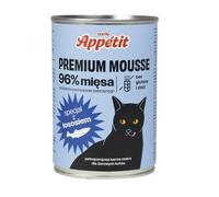 COMFY APPETIT PREMIUM Mousse de saumon pour chats 6x400 g