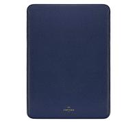 Comfyable Housse pour Ordinateur Portable 13 Pouces Précisément Compatible avec MacBook Air 13 M4 2025-2018 et MacBook Pro M2 2022 M1 2020-2016, Étui en Simili-Cuir, Bleu Nuit