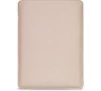 Comfyable Housse pour Ordinateur Portable 15 Pouces Compatible avec MacBook Air 15" M5/M4/M3/M2 2026-2023, Étui en Simili-Cuir, Beige