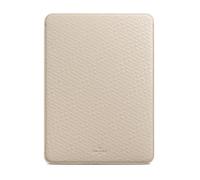 Comfyable Housse pour ordinateur portable de 13", aspect tissé, compatible avec MacBook Air M5 2026 de 13", MacBook Neo et MacBook Pro M2 2022, étui fin en similicuir beige