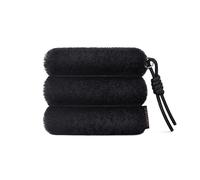 Comfyable Porte-monnaie mignon en fausse fourrure, noir, Voyage