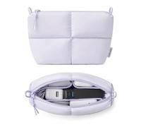 Comfyable Puffy Étui de voyage pour appareils électroniques, jolie pochette technique pour homme et femme, sac de rangement pour câbles, chargeur, téléphone, banque d'alimentation, cordon, pochette