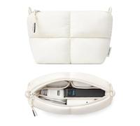 Comfyable Puffy Étui de voyage pour appareils électroniques, jolie pochette technique pour homme et femme, sac de rangement pour câbles, chargeur, téléphone, banque d'alimentation, cordon, pochette