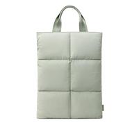 Comfyable Puffy Laptop Sleeve 15 16 Inch, Quilted Puffer Laptop Carrying Case with Handle, Pillow Case Compatible for MacBook Air 15" M4 2025 & MacBook Pro 16" 2024, Puff Cover, Slate Green