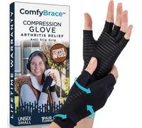 ComfyBrace Mitaines de compression pour l'arthrite, coupe confortable, tissu respirant et évacuant l'humidité - Soulage les douleurs rhumatoïdes et les tensions musculaires