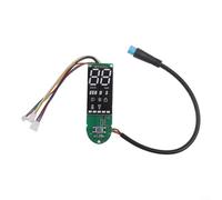 ComfyHarbor 1S Circuit imprimé pour Xiaomi Mi Scooter électrique 1S, panneau de commande de rechange avec interrupteur d'affichage, accessoire de carte mère en plastique pour un fonctionnement fluide