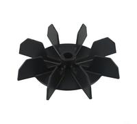 ComfyHarbor 3- Ventilateur pour compresseur d'air à piston, 150 mm de diamètre extérieur x 14 mm ID en plastique, pièce de rechange pour dissipation de la chaleur du moteur à entraînement direct, noir