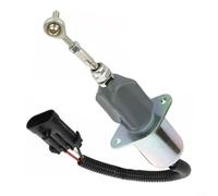 ComfyHarbor 6681513 Interrupteur solénoïde d'arrêt 12 V Vanne de coupure de carburant Construction métallique Compatible avec les chargeuses Bobcat 751 753 763 773 7753 T190 S185 S175 S160