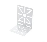 ComfyHarbor Adaptateur de montage de caméra de sécurité en métal pour caméras de vidéosurveillance, plaque d'angle droit en forme de L pour intérieur ou extérieur, installation au plafond, grand