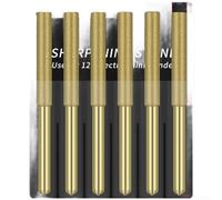 ComfyHarbor Affûteuse électrique diamant pour tronçonneuse, tête de meulage en pierre émeri avec placage titane pour un entretien fluide de la lame, outil résistant à l'usure en tailles 4,0 mm, 4,8 mm