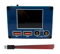 ComfyHarbor Analyseur de courant multifonction, pour l'analyse des pannes de carte mère Android, détection de tension 0-36 V, précision 0,1 mA, ampèremètre compact, avec ordinateur hôte, pour