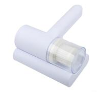 ComfyHarbor Aspirateur de lit 12 kPa rechargeable à main avec lumière UV et filtration efficace pour nettoyage en profondeur des canapés, tapis, dispositif anti-acariens, moteur ABS blanc, 300 W