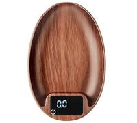 ComfyHarbor Balance numérique à café avec batterie rechargeable, balance de pesée des aliments pour brasser, pâtisserie, cuisine, balance de cuisine compacte avec écran LCD et cuillère,