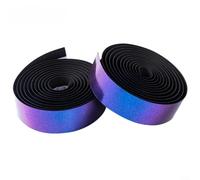 ComfyHarbor Bande de guidon de vélo en polyuréthane changeant de couleur, avec absorption des chocs en mousse EVA, 2150 mm, dégradé arc-en-ciel, pour vélo de route, VTT, vert, bleu, violet (bleu)
