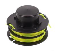 ComfyHarbor Bobine de fil en nylon de 1,2 mm pour débroussailleuse RAC118 RLT3525S - Noir et jaune - Pour équipement d'entretien de pelouse de jardin (1 pièce)
