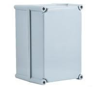 ComfyHarbor Boîte de jonction électrique d'extérieur en ABS étanche IP66 pour systèmes de contrôle de l'alimentation électronique à faire soi-même en intérieur ou par tous les temps Gris 100 x 100 x