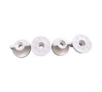 ComfyHarbor Boulons de charnière M6 pour siège de toilette, fixations à vis de montage supérieur pour remplacement de siège de toilette, fixations serrées à la main, installation facile, charnières